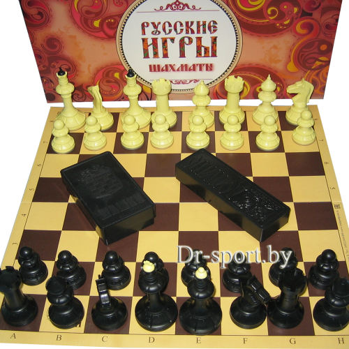 Набор Русские Игры шахматы, шашки, домино